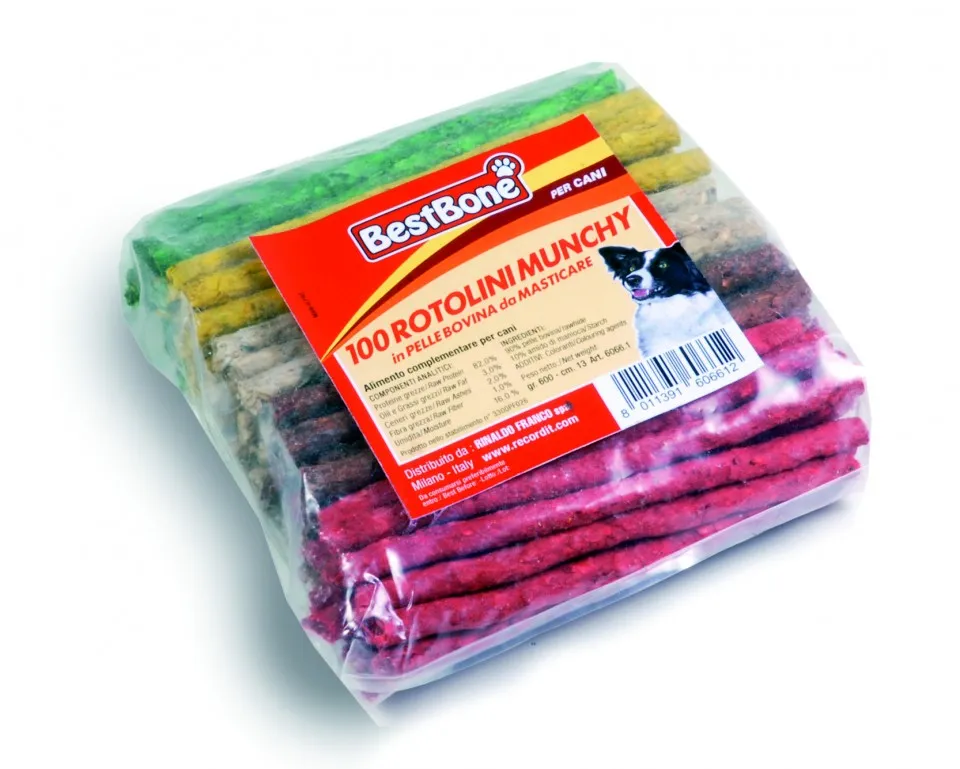 Sticksuri asortate masticabile rotunde - 100buc.