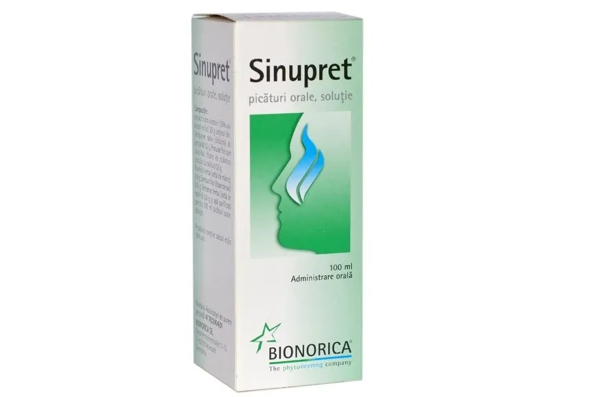 Sinupret solutie interna,100 ml