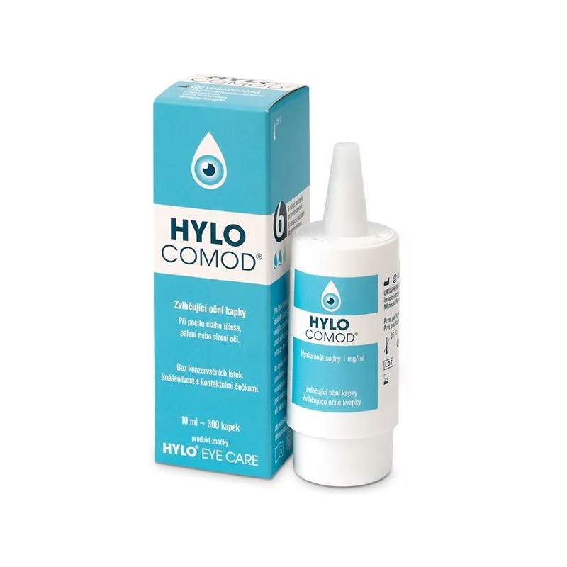 Hylo -comod,picaturi oftalmice,10 ml