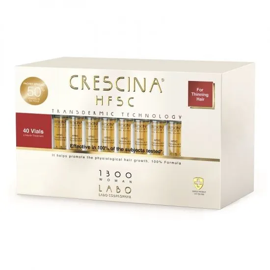 CRESCINA HFSC TRANSDERMIC 1300 WOMAN 40 FIOLE