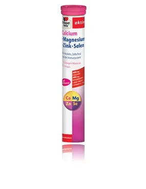 Doppelherz Ca,Mg,Zn,Se ,15 comprimate efervescente
