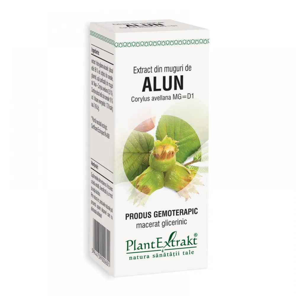 Extract din muguri de alun - Corylus Avellana MG=D1 (50 ml), Plantextrakt