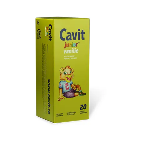 BIOFARM CAVIT JUNIOR VANILIE 20CP
