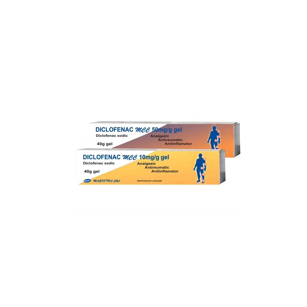 Diclofenac gel MCC 50mg/g