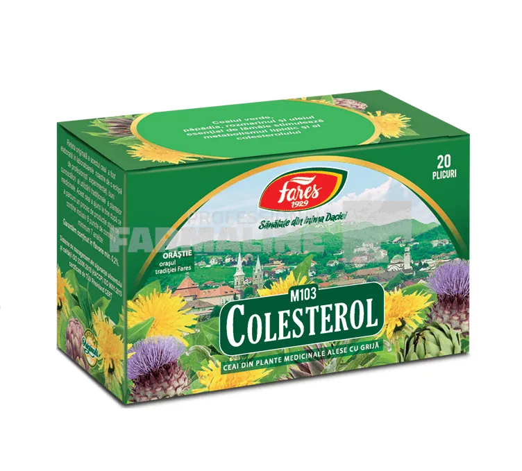 Fares Ceai Colesterol 20 plicuri