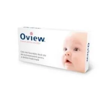 Teste ovulatie Oview, 5 bucati, Blue Cross