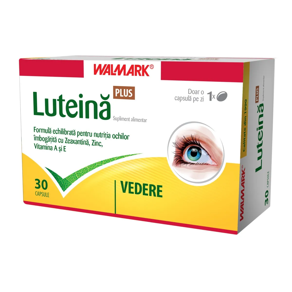 Luteina Plus 20mg, 30 tablete, Walmark