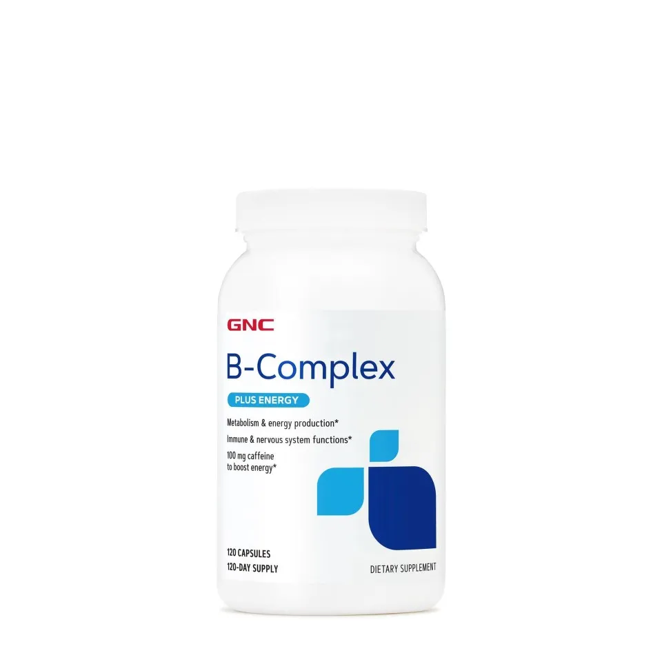 GNC B-COMPLEX PLUS ENERGY X 120 CAPSULE