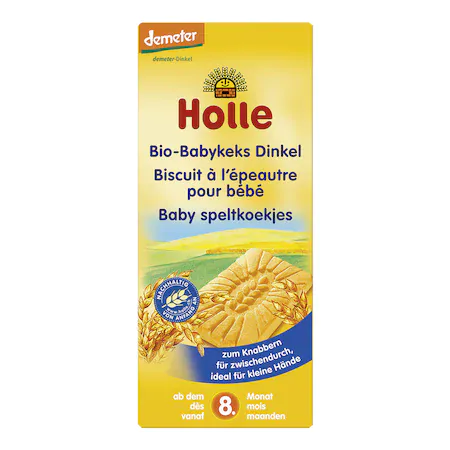 Holle Biscuiti din Grau Spelt x 150gr.