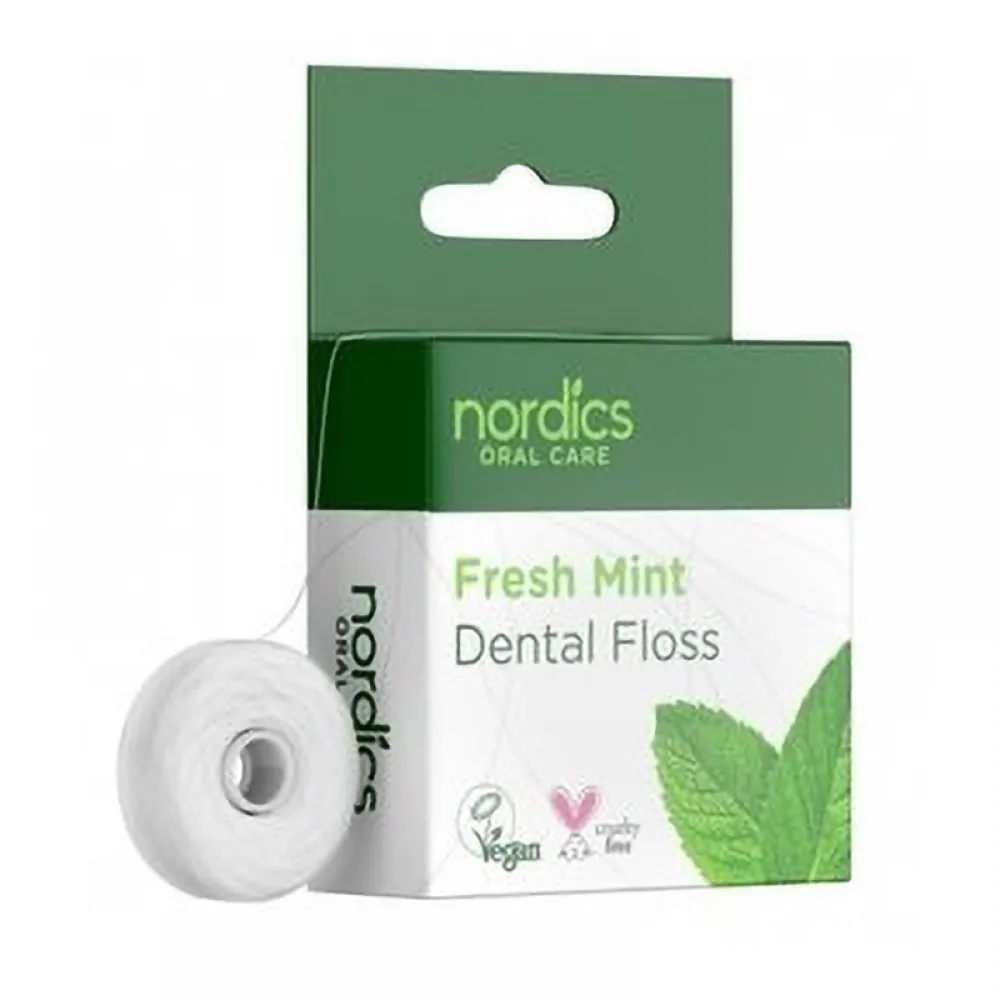 Ata dentara naturala cu menta (50m), Nordics