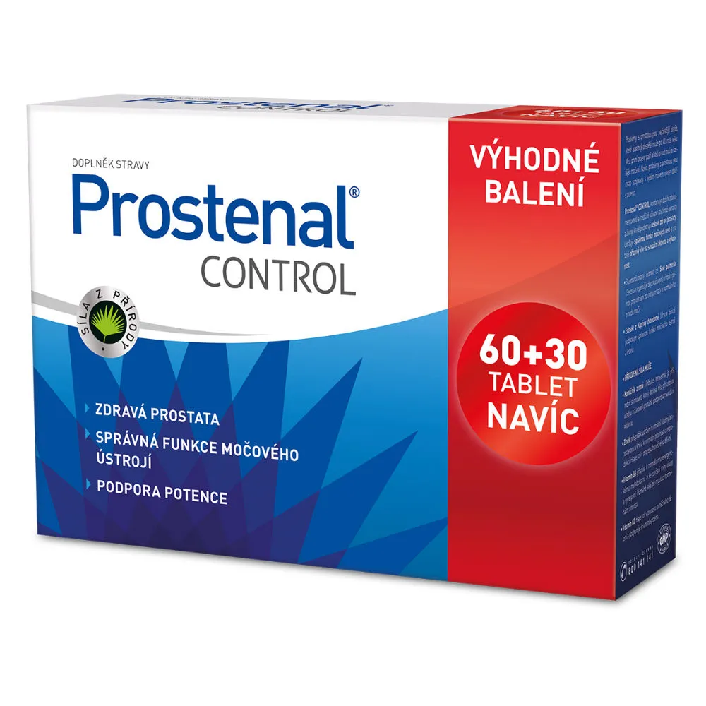 Prostenal Control, 60 tablete + 30 tablete,  Walmark