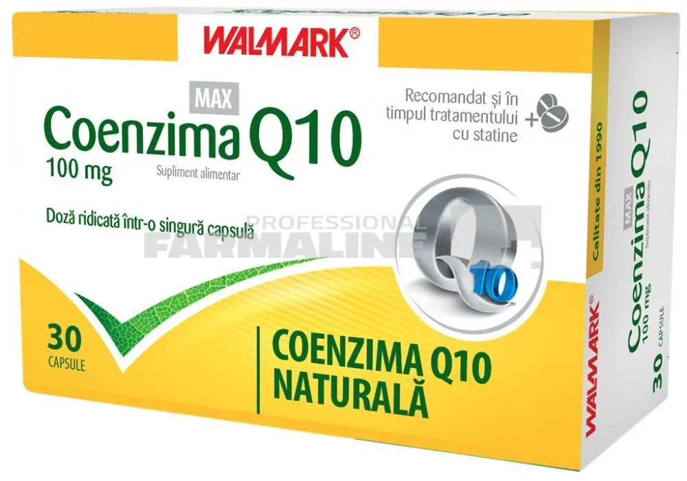 Coenzima Q10 Max 30 capsule 100 mg