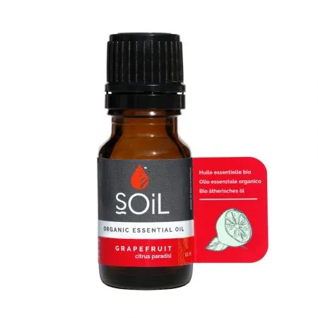 Ulei Esential Grapefruit Pur 100% Organic, 10 ml, SOiL