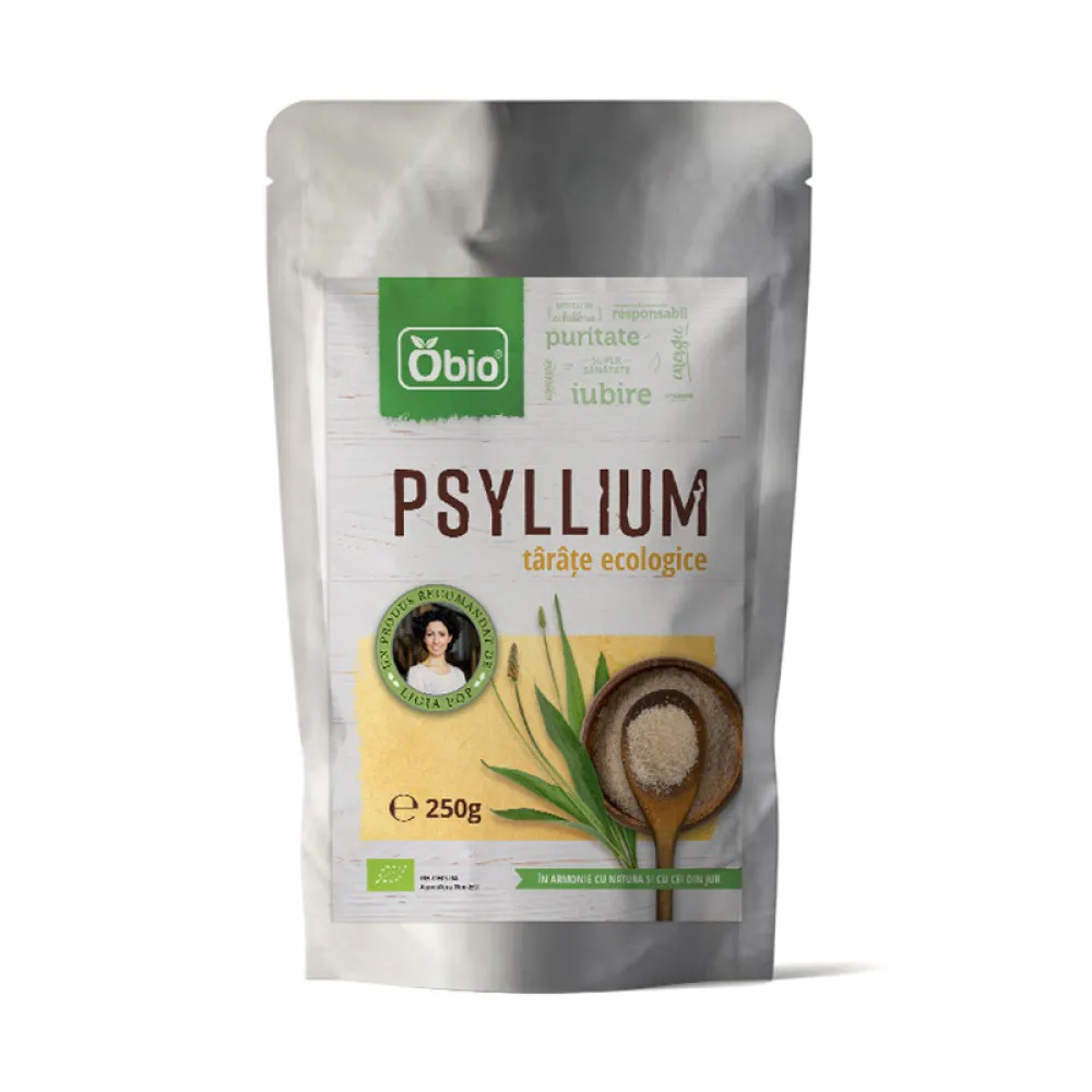 Tarate de psyllium bio (250 grame)