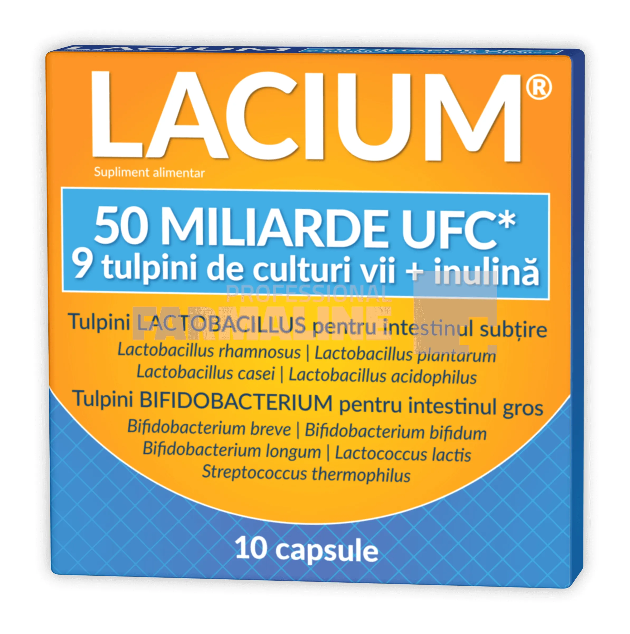 Zdrovit Lacium 50 miliarde UFC 10 capsule