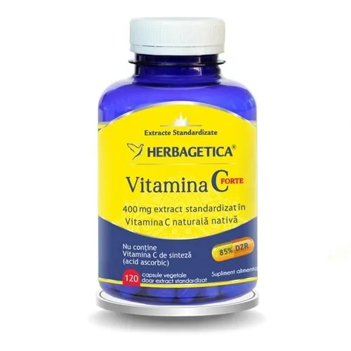 Vitamina C Forte 400mg x 120cpr (Herbagetica)