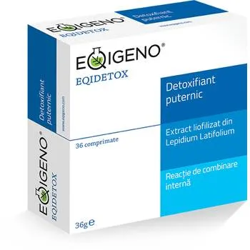 Eqidetox detoxifiant puternic, 36 comprimate, Eqigeno