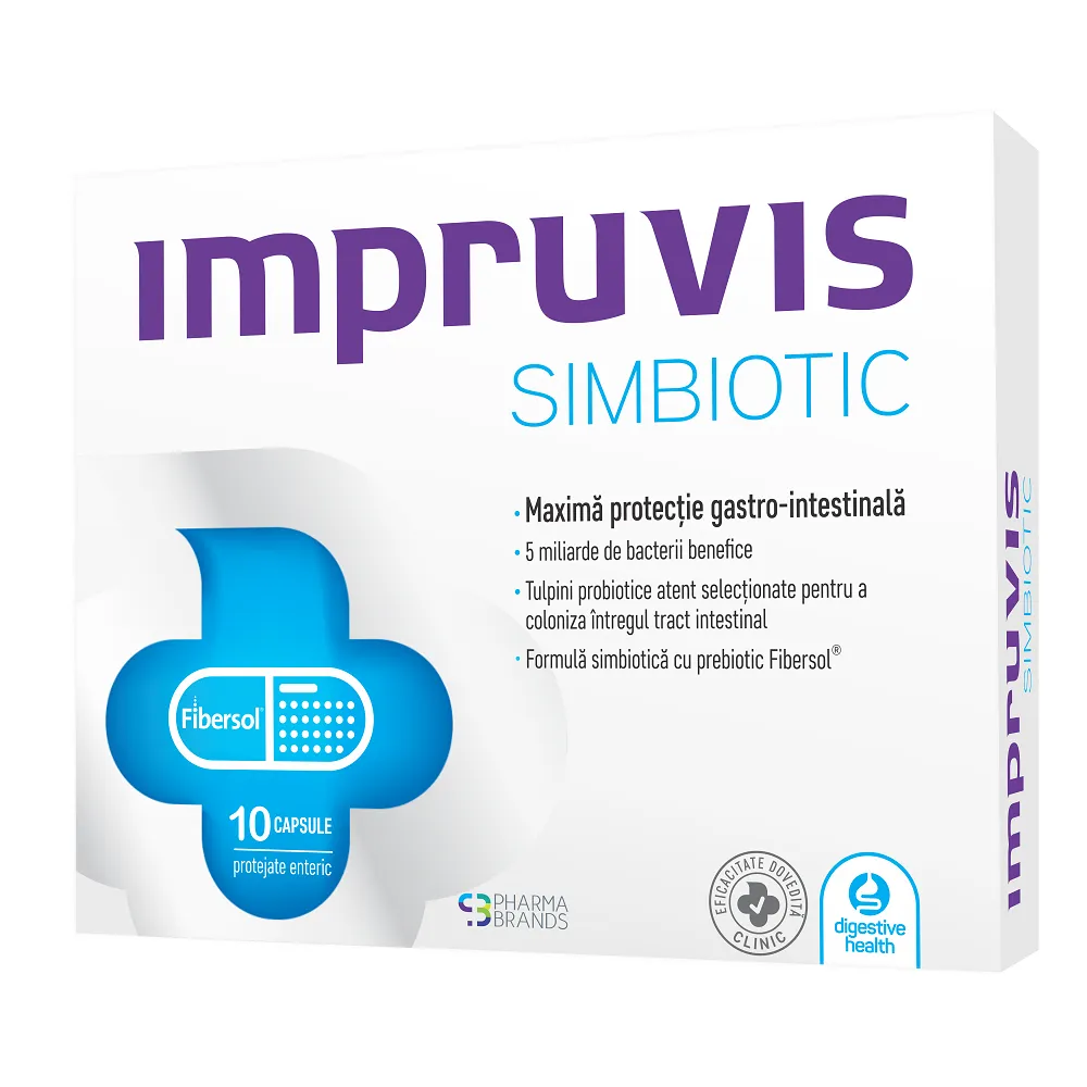Impruvis Simbiotic, 10 capsule, Bifodan