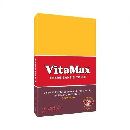 Vitamax, 15 capsule moi