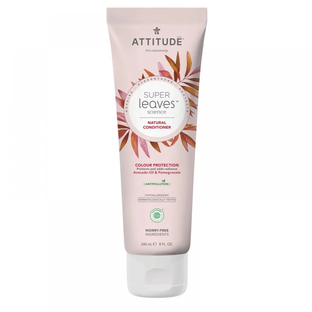 Superleaves Balsam pentru protectia parului vopsit (240 ml), Attitude