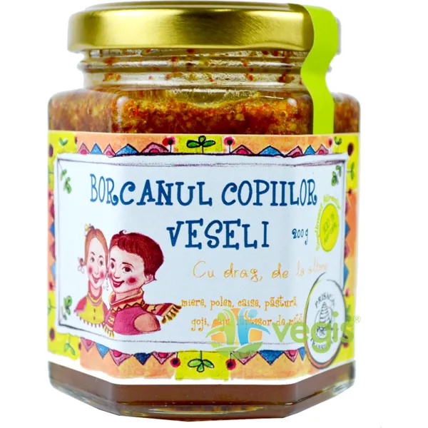 Borcanul copiilor veseli 200gr(Prisaca)