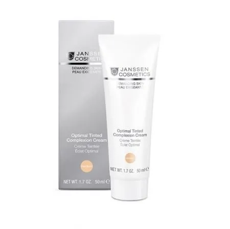 Crema Pigmentata Optimal Tinted Complexion Cream Medium, 50 ml, Janssen