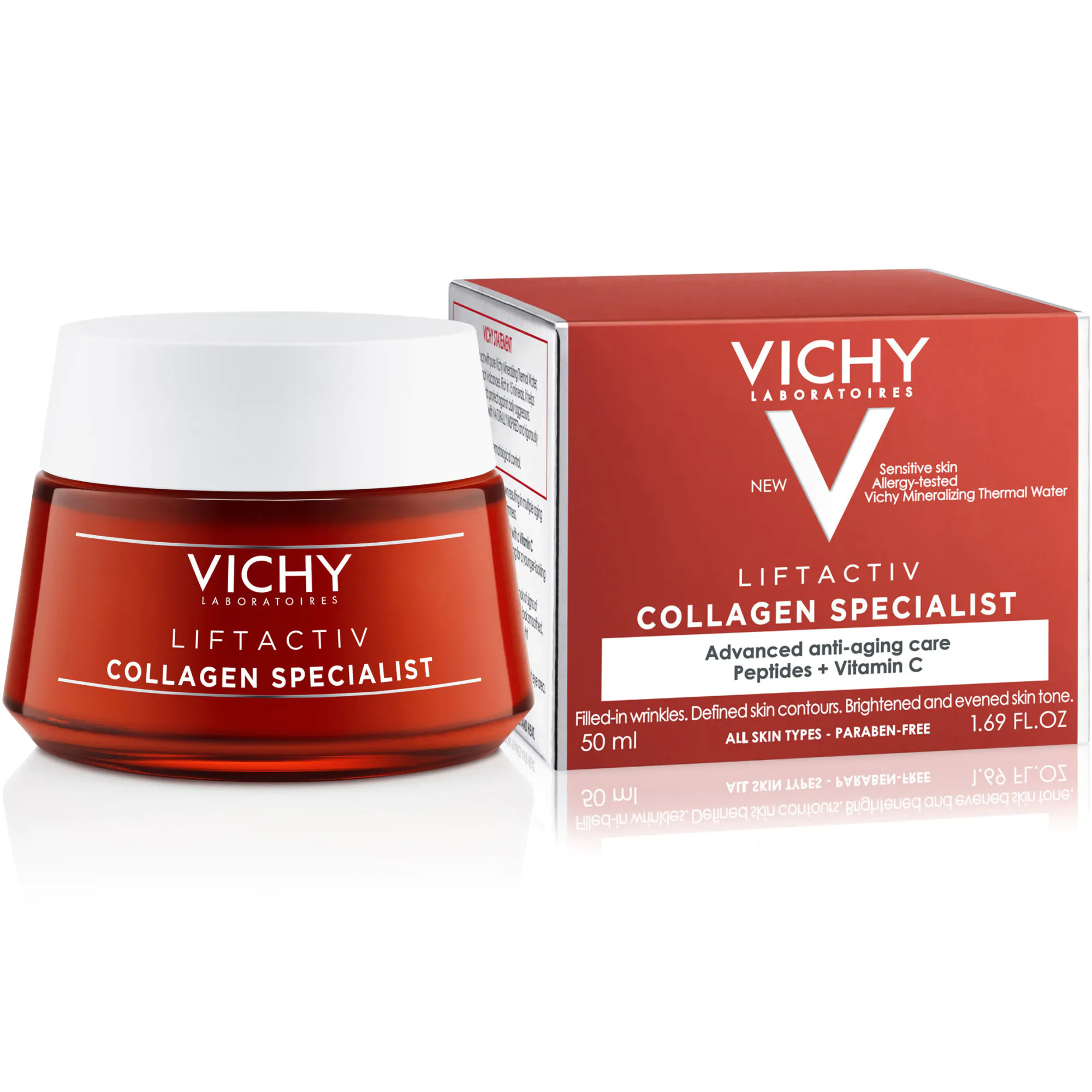 Vichy Liftactiv Collagen Specialist Cr.de Zi pt.Toate Tipurile de Ten 50ml