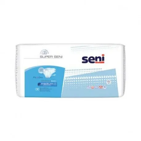 SENI Super Scutece pentru incontinenta, Medium, 30 bucati