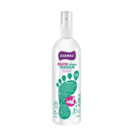 57360 Dermofarm Solutie pentru ingrijirea picioarelor, 200ml