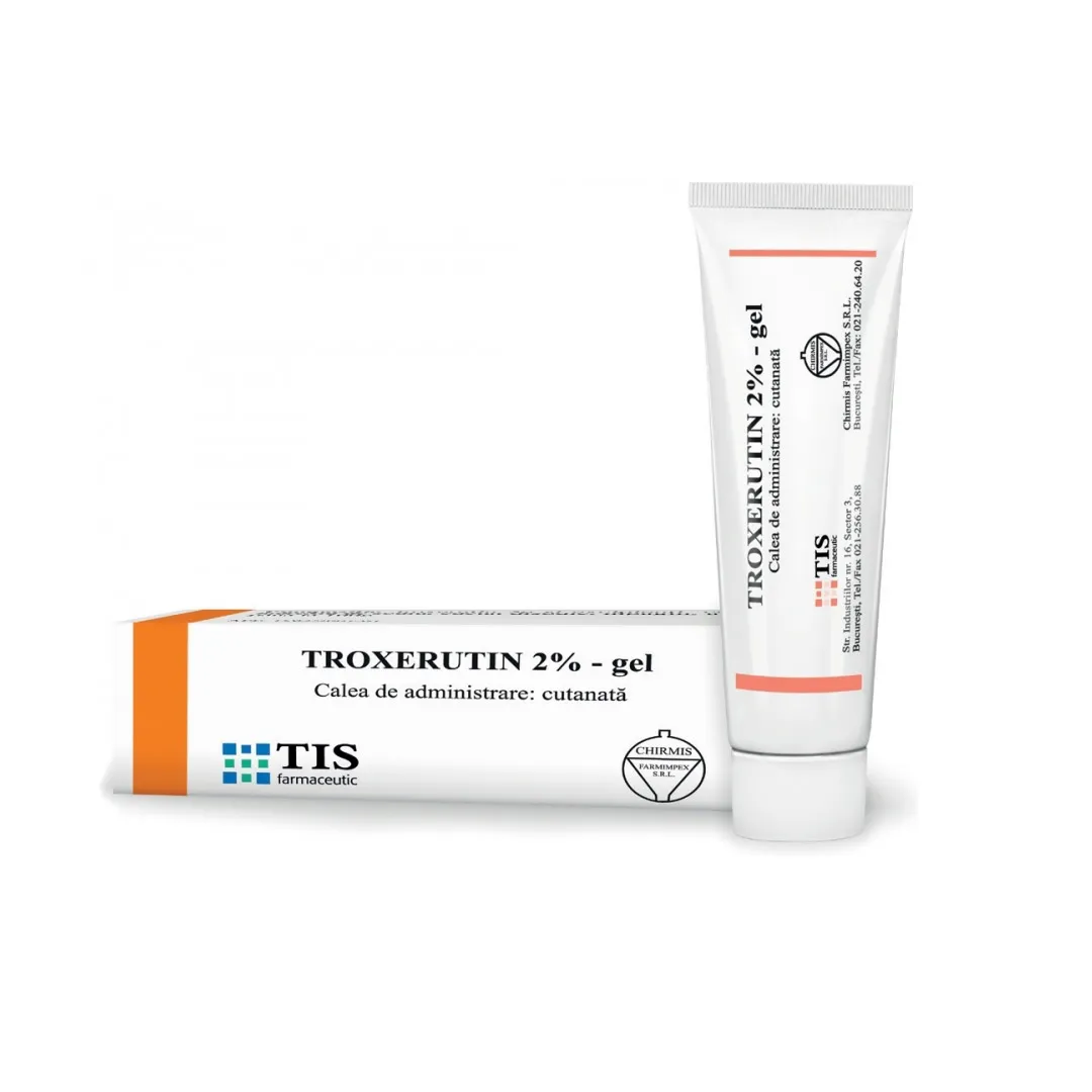Gel Troxerutin 2%, 50g, Tis Farmaceutic