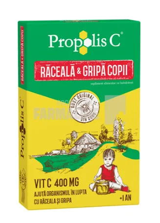 Propolis C Raceala si gripa  Kids 8 plicuri