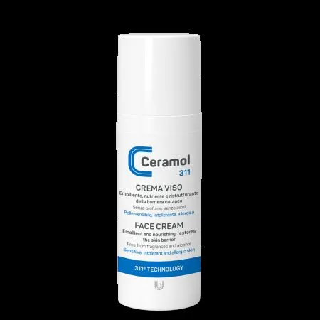 Gel de fata hidratant, 50 ml, Ceramol