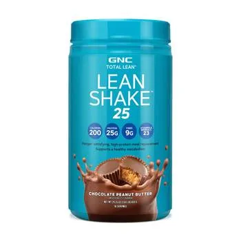 Shake proteic cu aroma de ciocolata si unt de arahide Total Lean, 832g, GNC