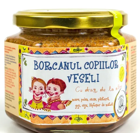 Borcanul copiilor veseli 400gr(Prisaca)