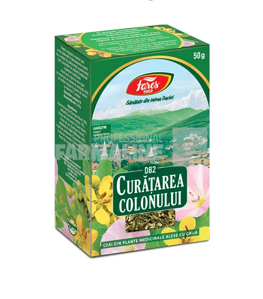 Fares Ceai Curatarea Colonului 50 g