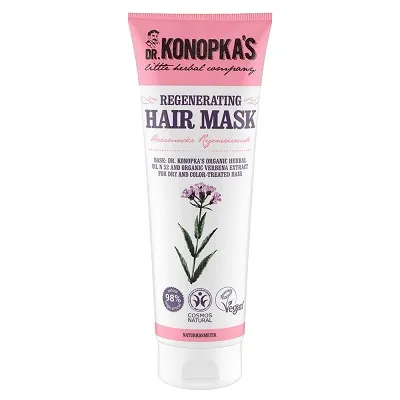 Masca regeneranta pentru par uscat si vopsit, 200 ml, Dr. Konopkas