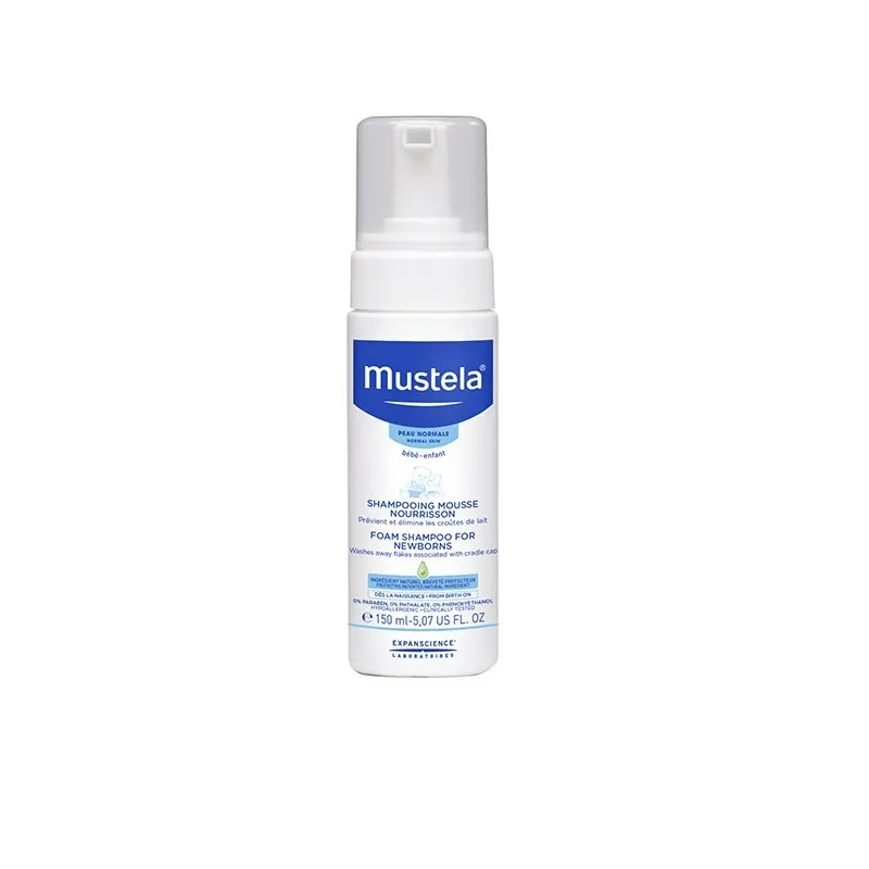 Mustela Sampon Spuma Nou-Nascuti 150ml