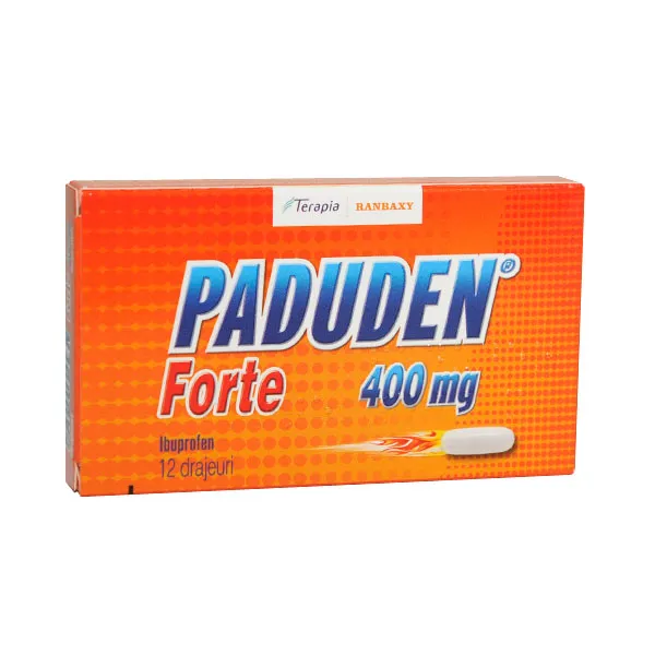 Paduden forte 400mg x 12 drajeuri