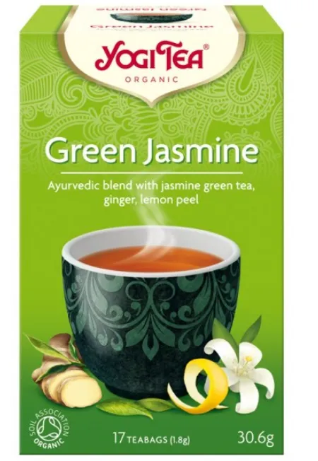 Ceai Eco verde cu iasomie  x 17pl (YogiTea)