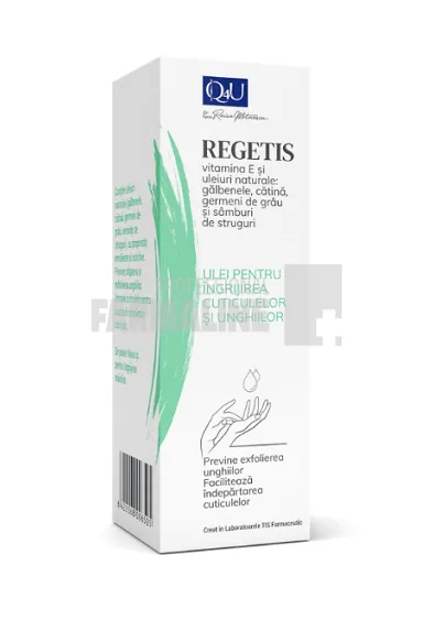 Tis Q4U Regetis Ulei pentru ingrijirea unghiilor 25 ml