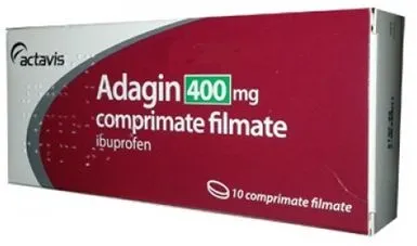Adagin 400mg , 10 comprimate filmate