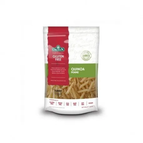 ORGRAN Paste penne cu quinoa, 250g