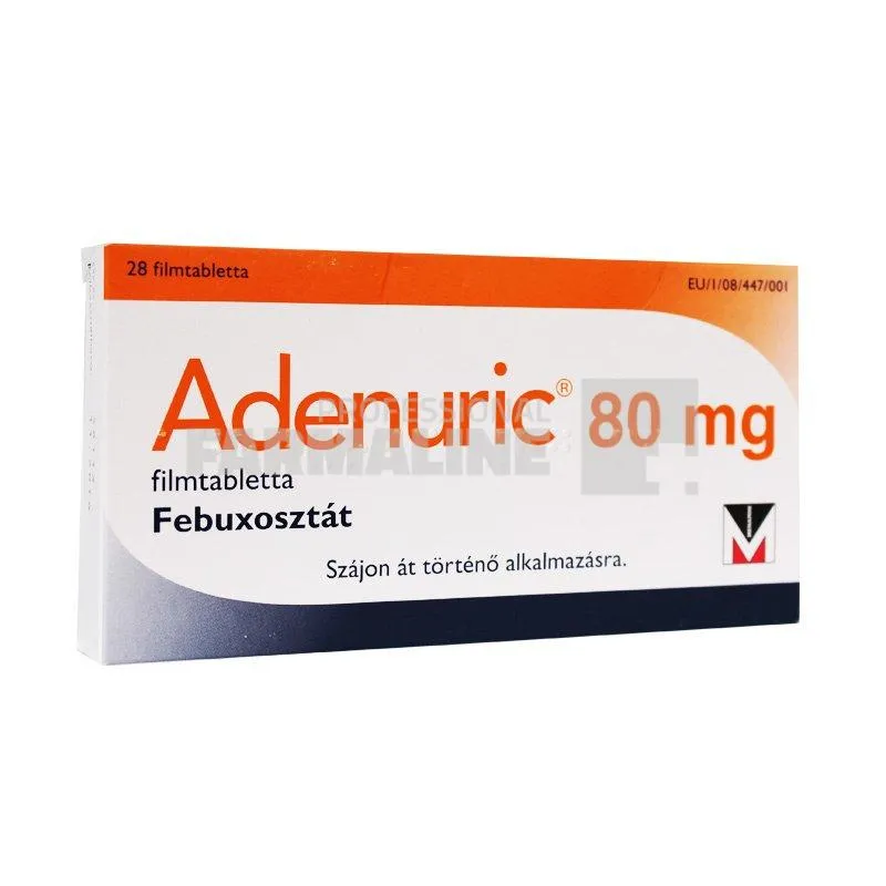 ADENURIC 80mg X 28 COMPR. FILM. 80mg MENARINI INTERNATION