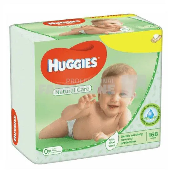 Huggies servetele umede cu aloe vera 3 x 56 bucati