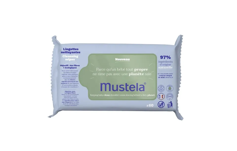 MUSTELA SERVETELE CURATATOARE 60 BUCATI