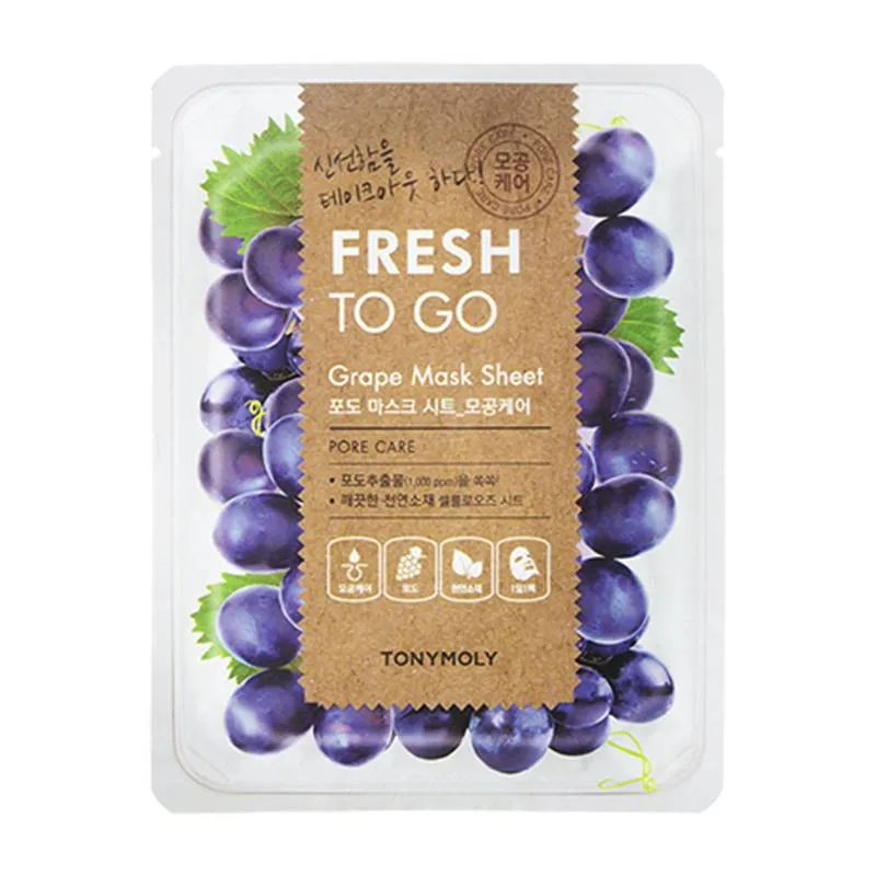 Masca micsorarea porilor cu Struguri 25g (Tonymoly)