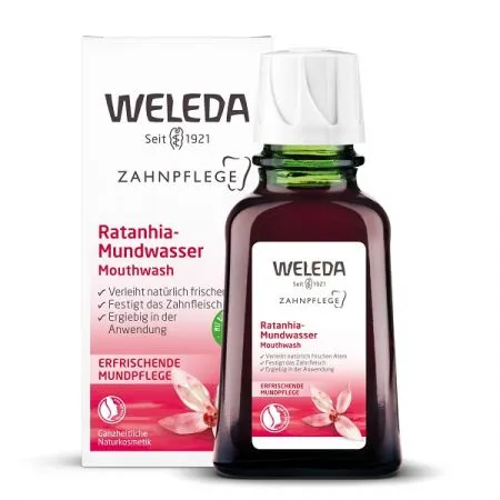 Apa de gura cu ratanhia, 50 ml, Weleda