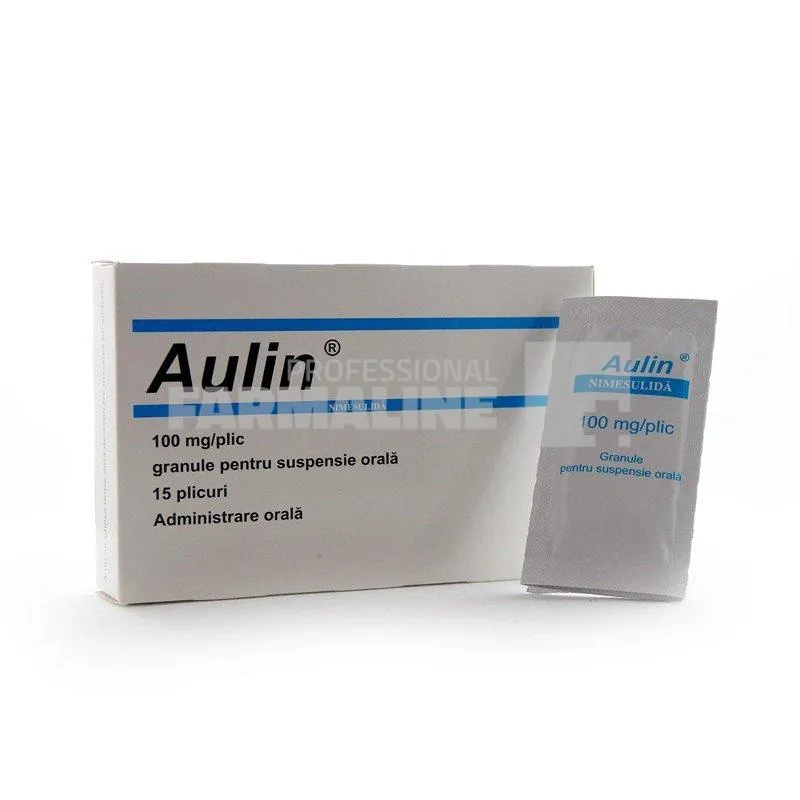 AULIN 100 mg X 15 GRAN. PT. SUSP. ORALA 100mg/plic ANGELINI PHARMA ÃƒÂST - CSC