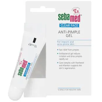 Gel antibacterian pentru tratamentul cosurilor Clear Face, 10ml, Sebamed