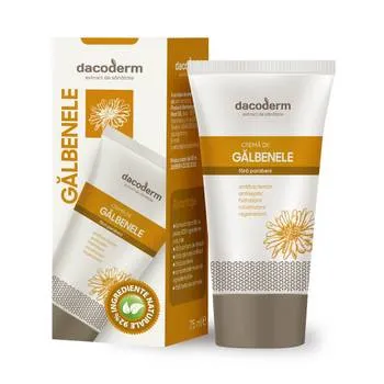 Crema de galbenele Dacoderm, 75ml, Dacia Plant